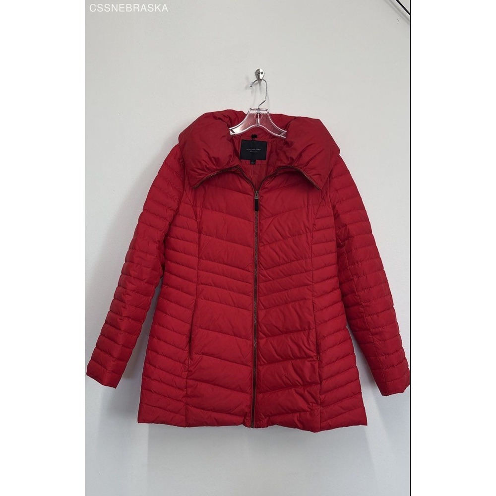 Marc New York Red Women's Red Puffer Jacket. - Size L